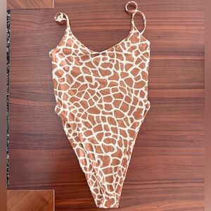 Inamorata Santa Fe Swimsuit in Giraffe Print